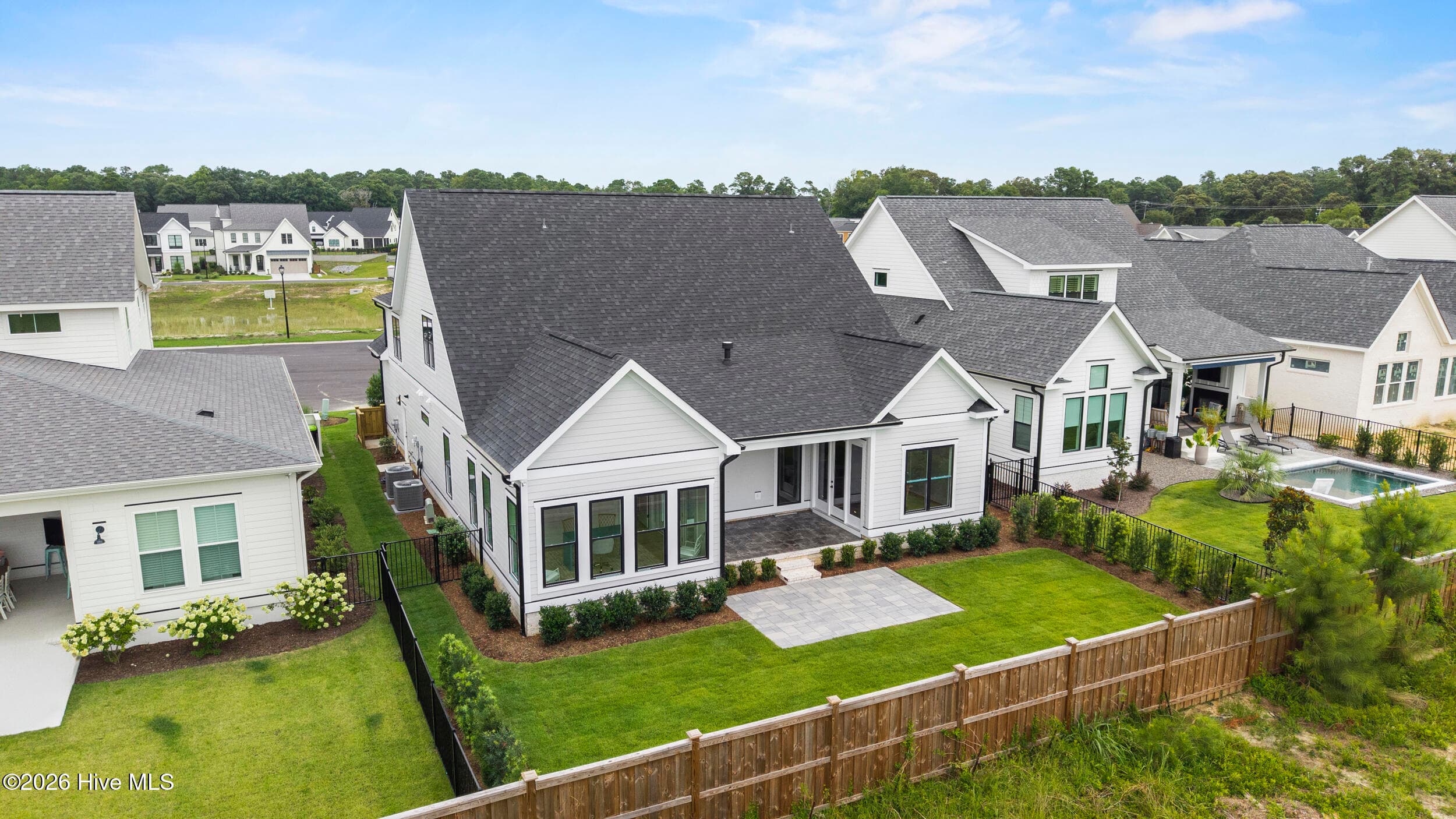 Fenced in backyard - 117 Grand Harvest Court, Wilmington, NC 28411