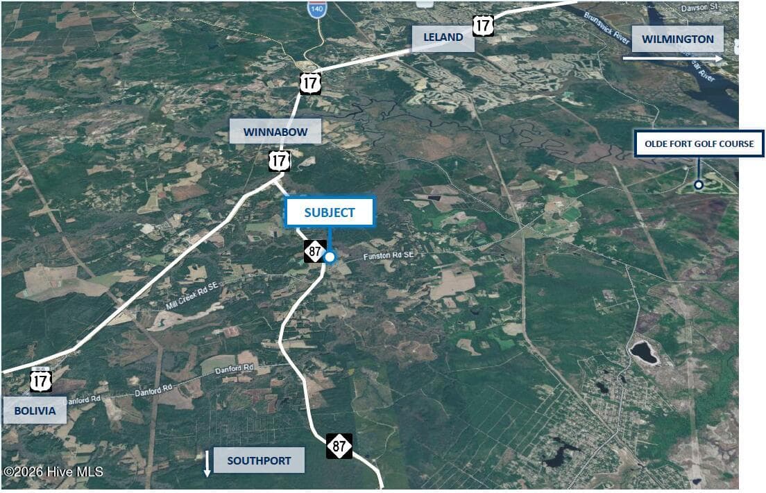 Undeveloped at 1032 George Ii Highway SE, Winnabow, NC 28479, photo 2 of 3