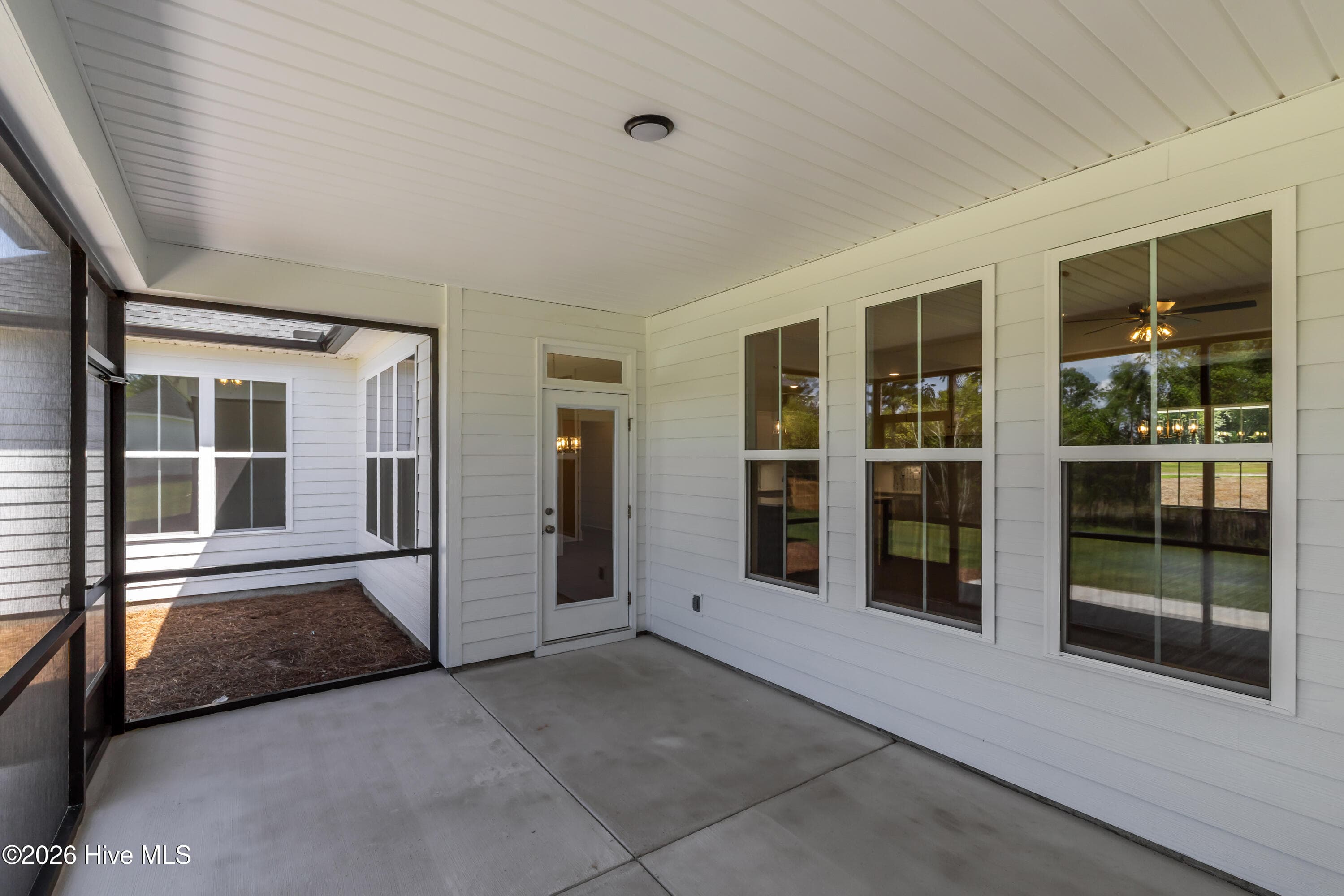 Screened in back porch - 1550 Bellingham Drive, Beech Island, SC 29842