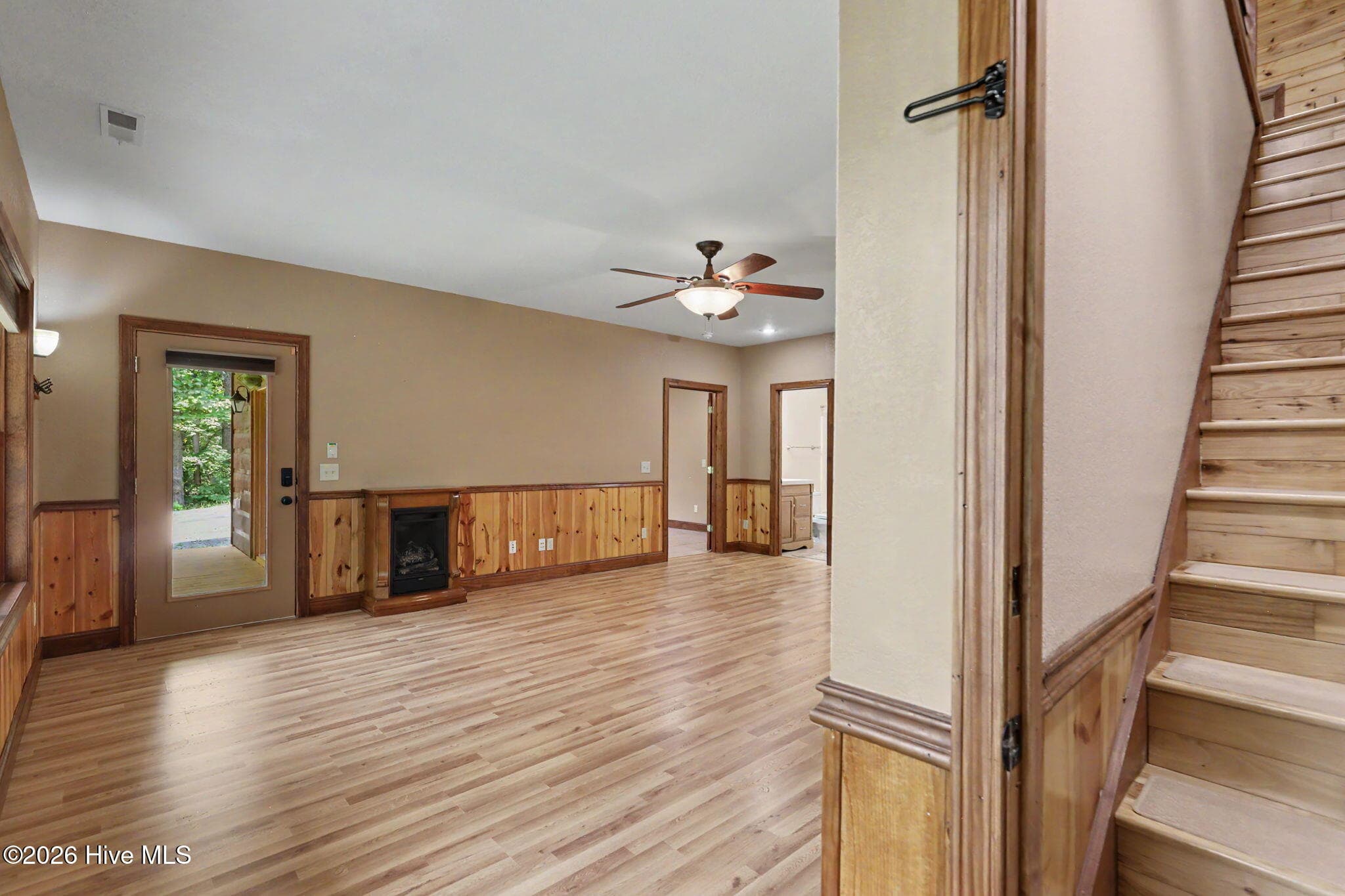 Large family room creates a comfortable second gathering space. - 210 Majestic Drive, Hayesville, NC 28904