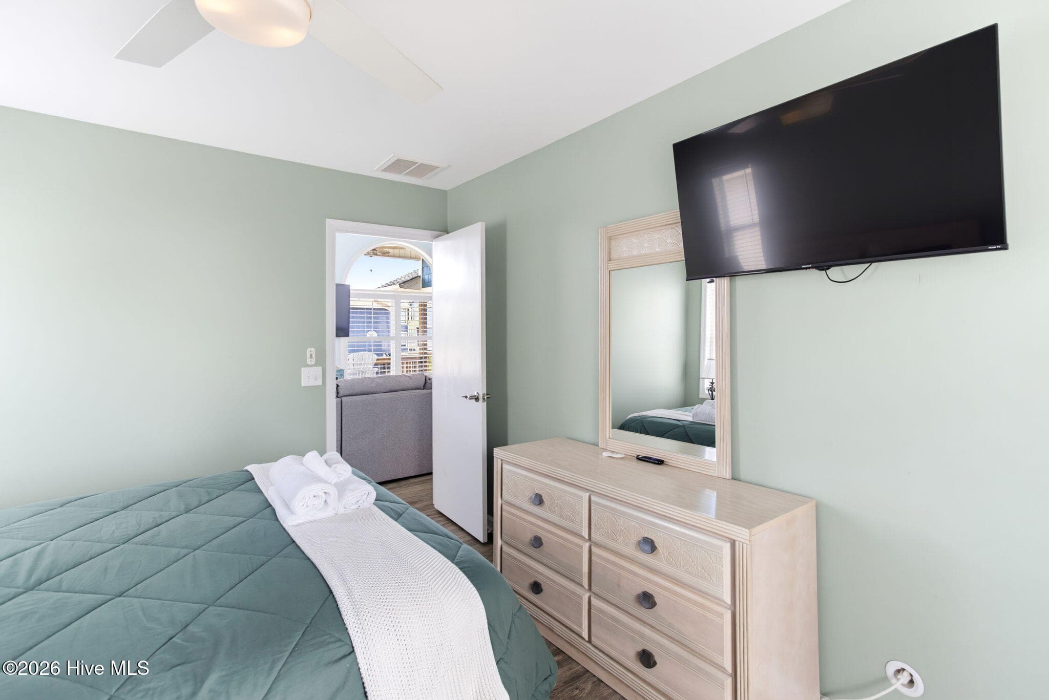 Guest bedroom, alternate view - 2330 W Beach Drive, Oak Island, NC 28465