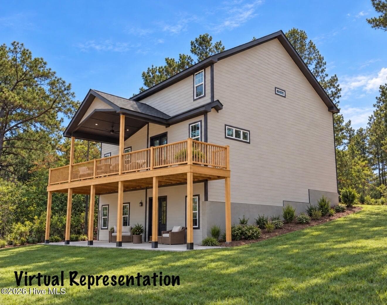 Single Family Residence at 124 Berkshire Court, Seven Lakes, NC 27376, photo 3 of 7
