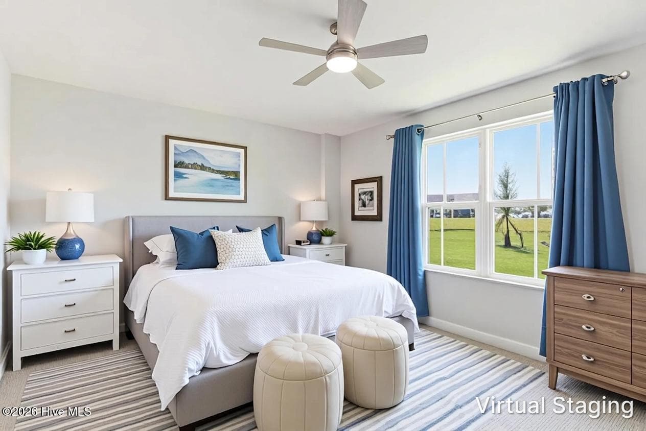 Master Bedroom - 3165 Edgehill Drive, Leland, NC 28451