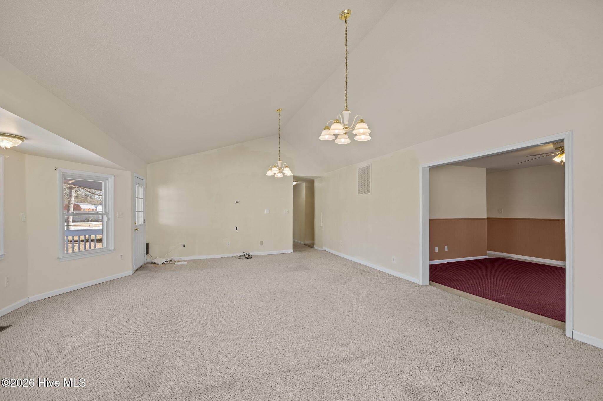 Living Area and Dining Room Entrance - 110 Speight Street, Havelock, NC 28532