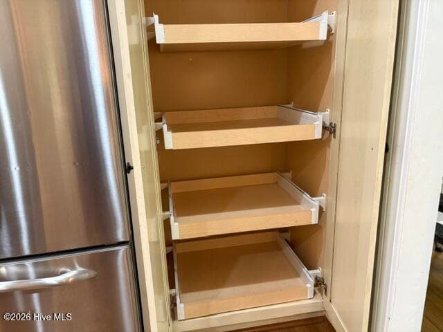 pull out drawers for easy access to pantry items - 2207 Foxcroft Road NW, Wilson, NC 27896