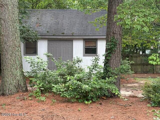 storage shed - 2207 Foxcroft Road NW, Wilson, NC 27896