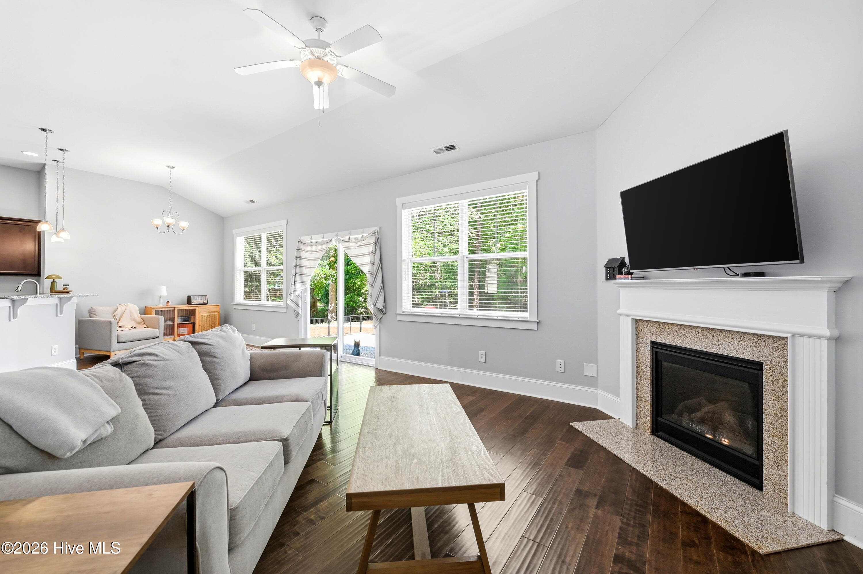Fireplace - 100 Hickory Circle, Hampstead, NC 28443