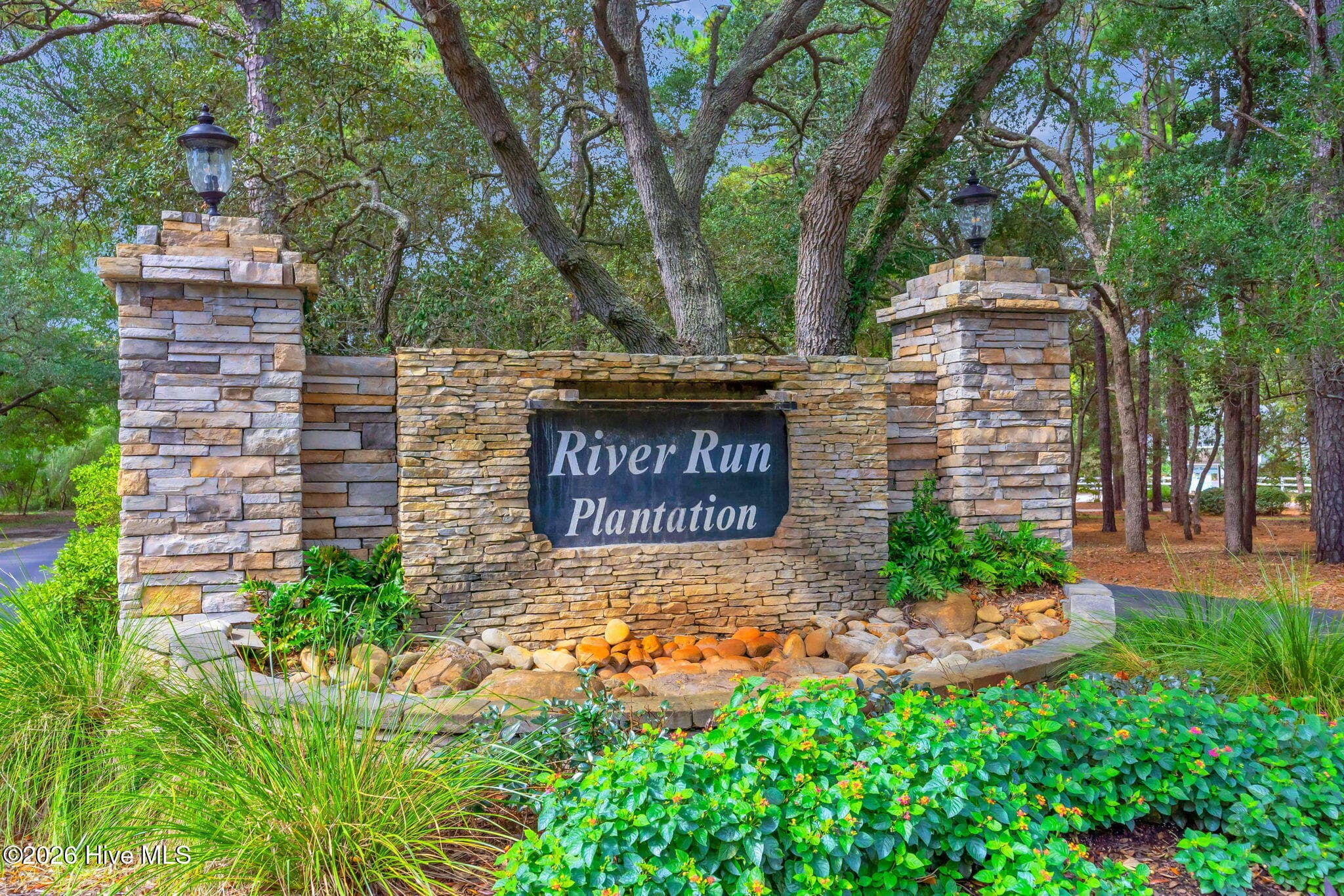 Gated entrance - 3411 Marlin Drive, Bolivia, NC 28422