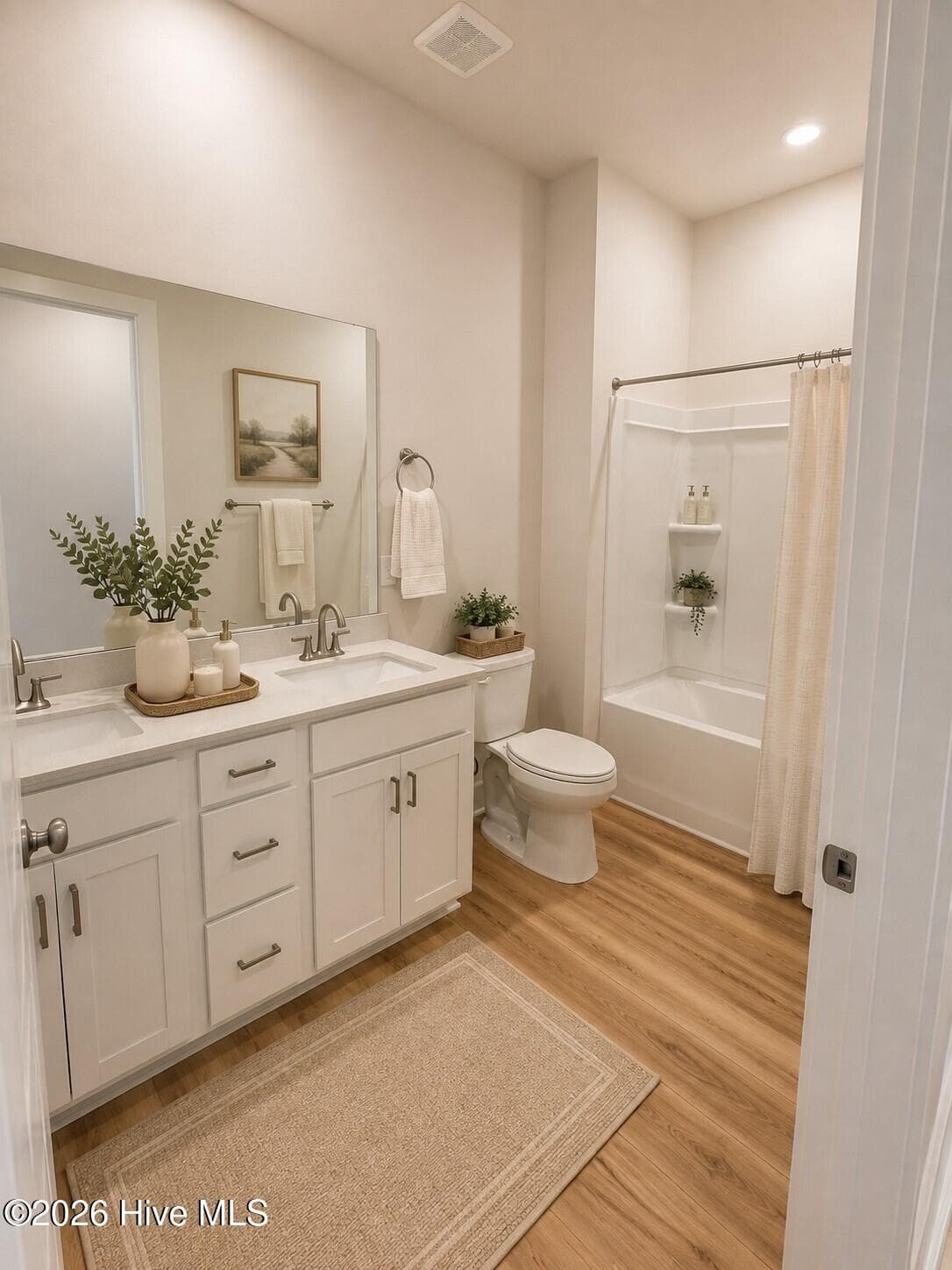 Photos of the same floor plan virtually staged for illustrative purposes. See Design Collection for colors and selections for this home. - 2003 Oakton Drive 1, Southport, NC 28461