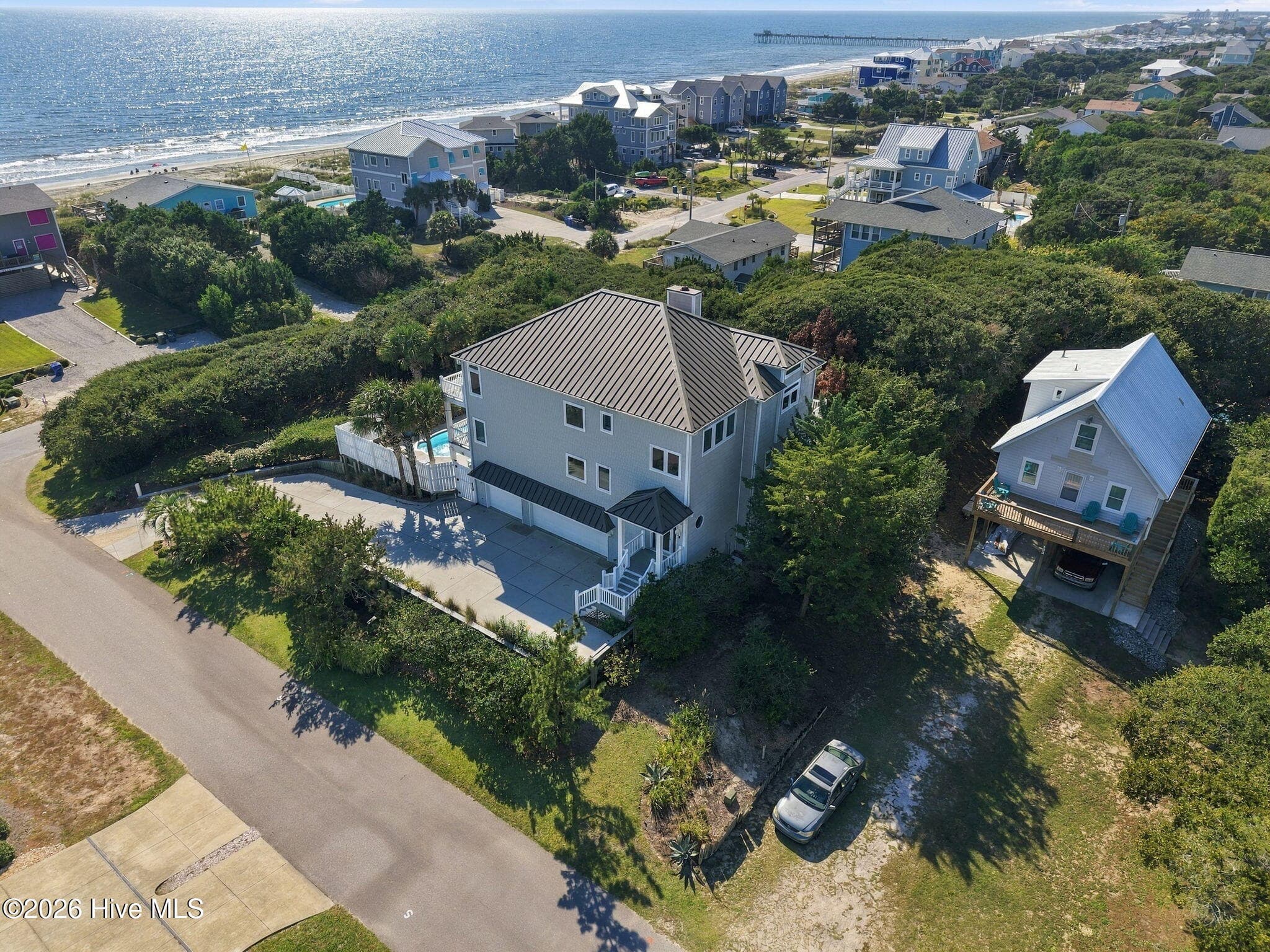 Rear Elevation - 101 Jackson Avenue, Emerald Isle, NC 28594, Emerald Isle