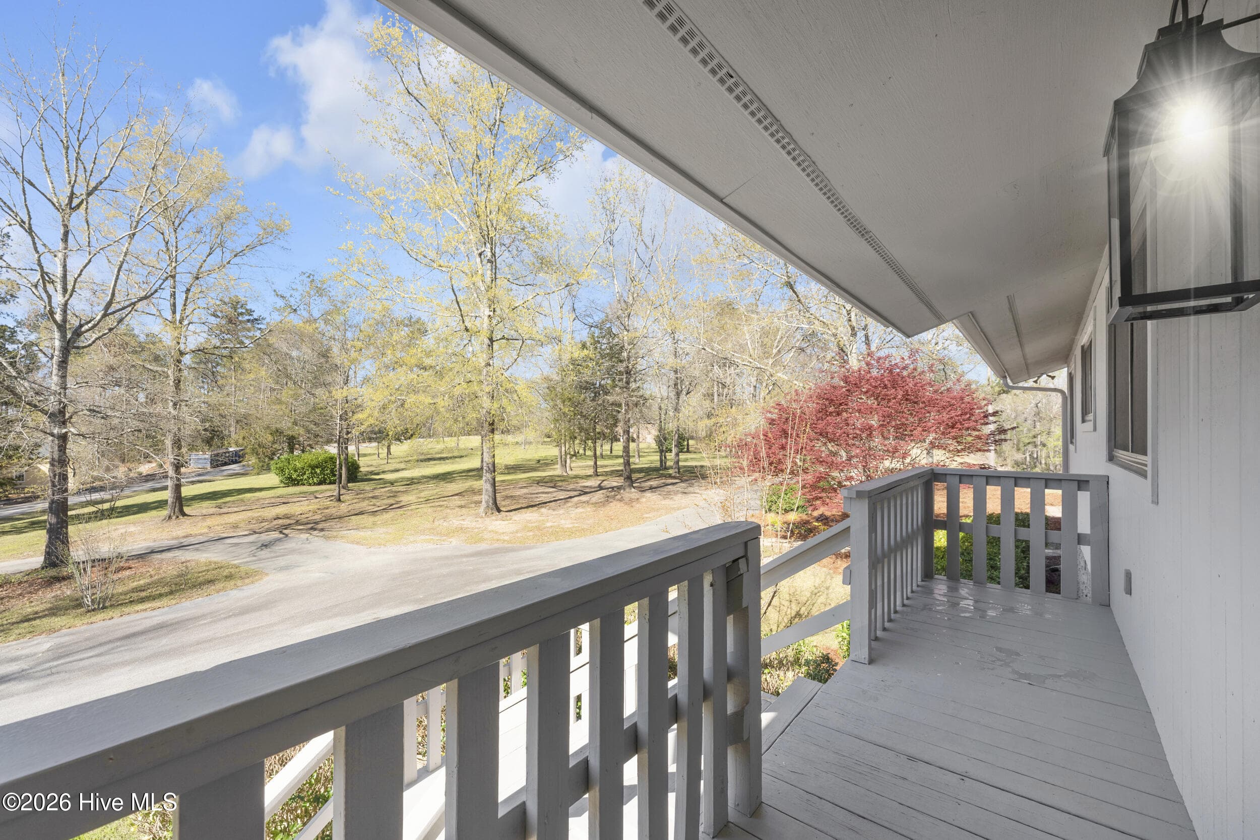 Country views of wooded landscape to the south - 401 S Lake Drive, Thomson, GA 30824