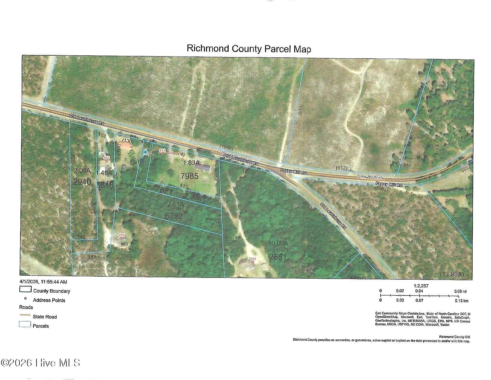 418 Old Laurinburg Road, Hamlet, NC 28345
