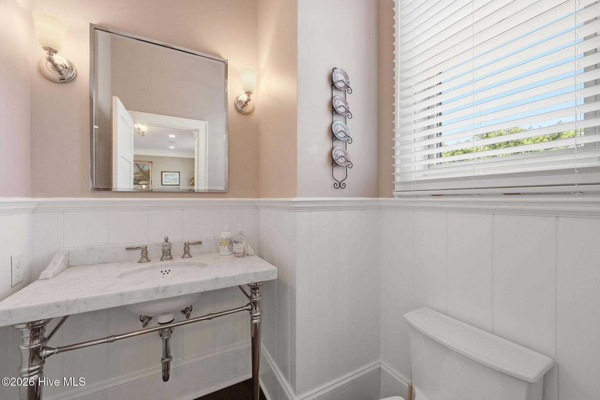 Powder room - 107 Scotch Hall Court, Merry Hill, NC 27957