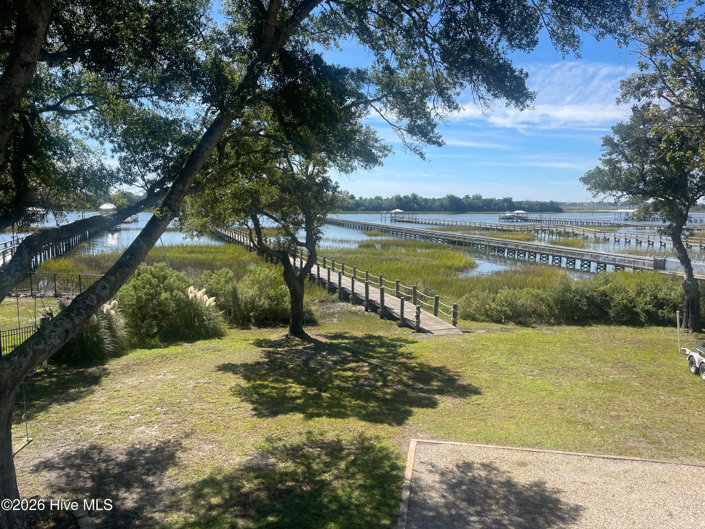 VIEW FROM DECK - 516 Twisted Oak Lane, Sunset Beach, NC 28468