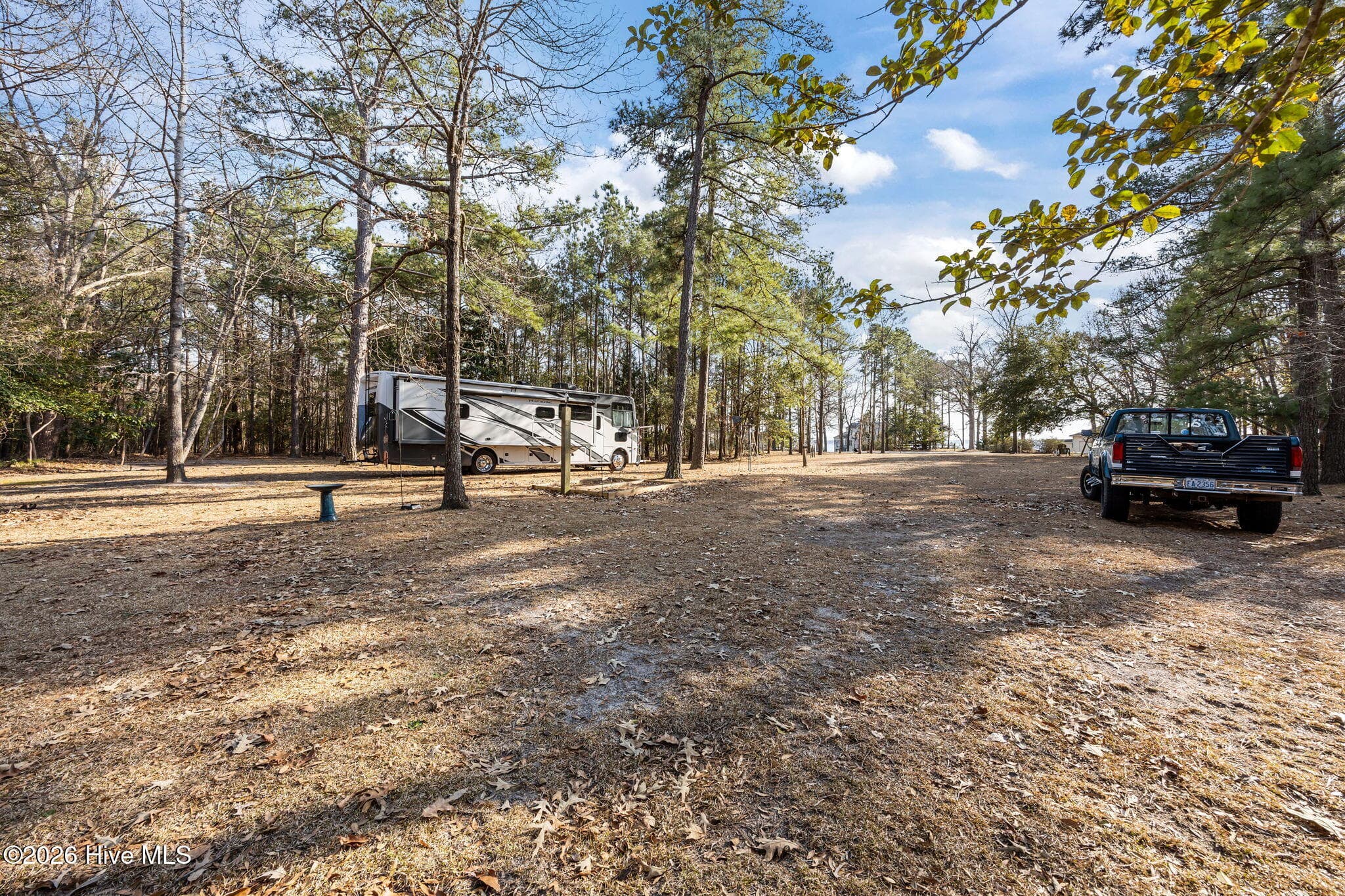 View from back of house towards River - 135 Wilson Circle, Minnesott Beach, NC 28510