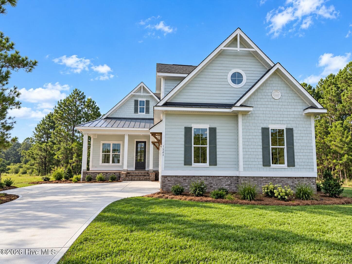 AI landscaped for reference only. - 1543 St Vincent Drive SW, Shallotte, NC 28470
