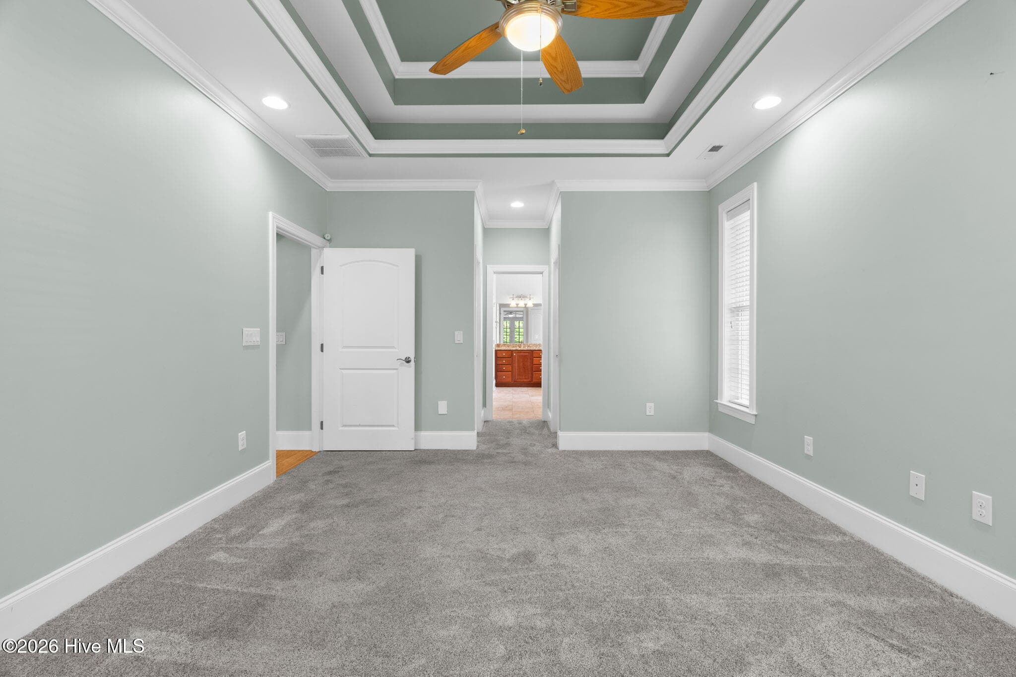 Primary Bedroom looking toward Bathroom - 461 Springwood Drive SE, Bolivia, NC 28422