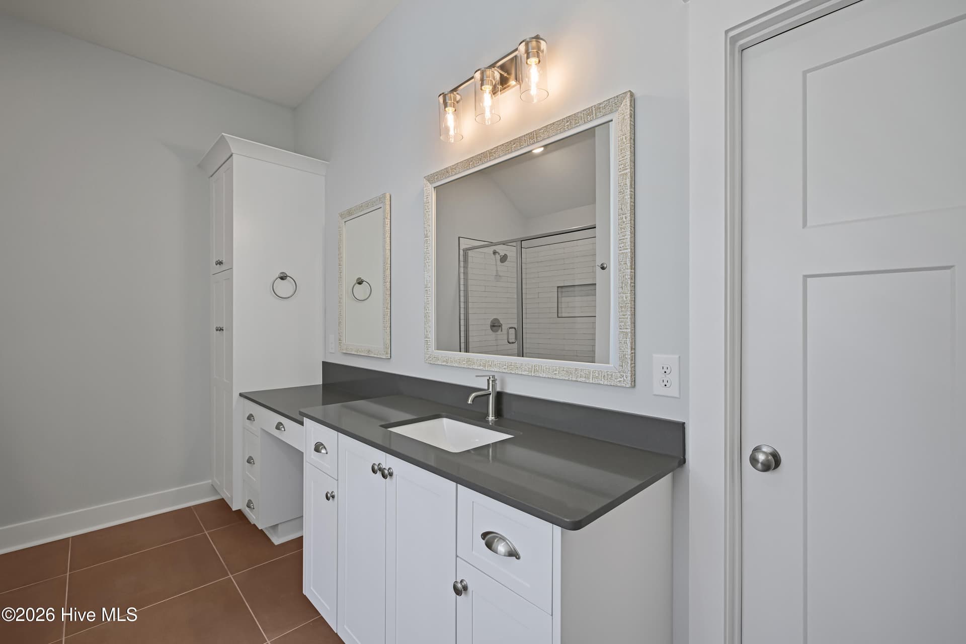 Linen cabinet for even more storage - 1096 Bellingham Drive, Beech Island, SC 29842