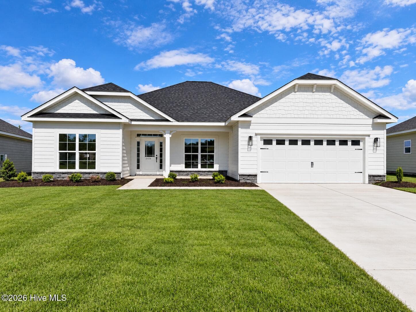 Actual home for sale. Photo taken 9/26 - 2129 Sandbrook Loop, Leland, NC 28451