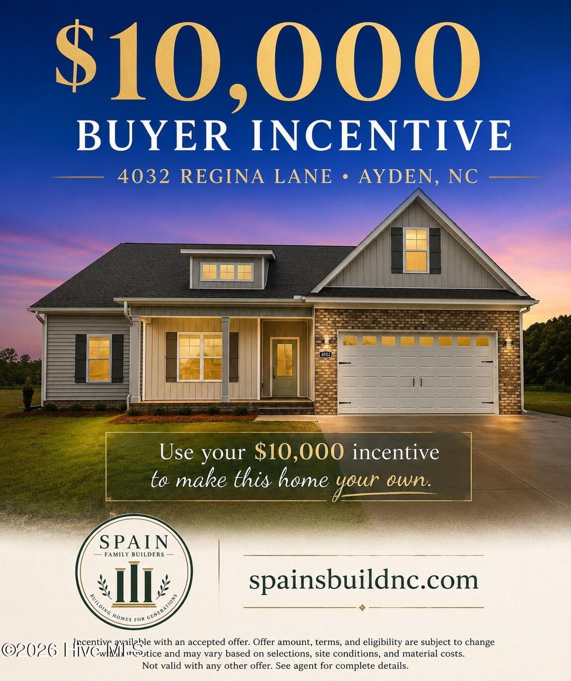Single Family Residence at 4032 Regina Lane, Ayden, NC 28513, photo 56 of 56