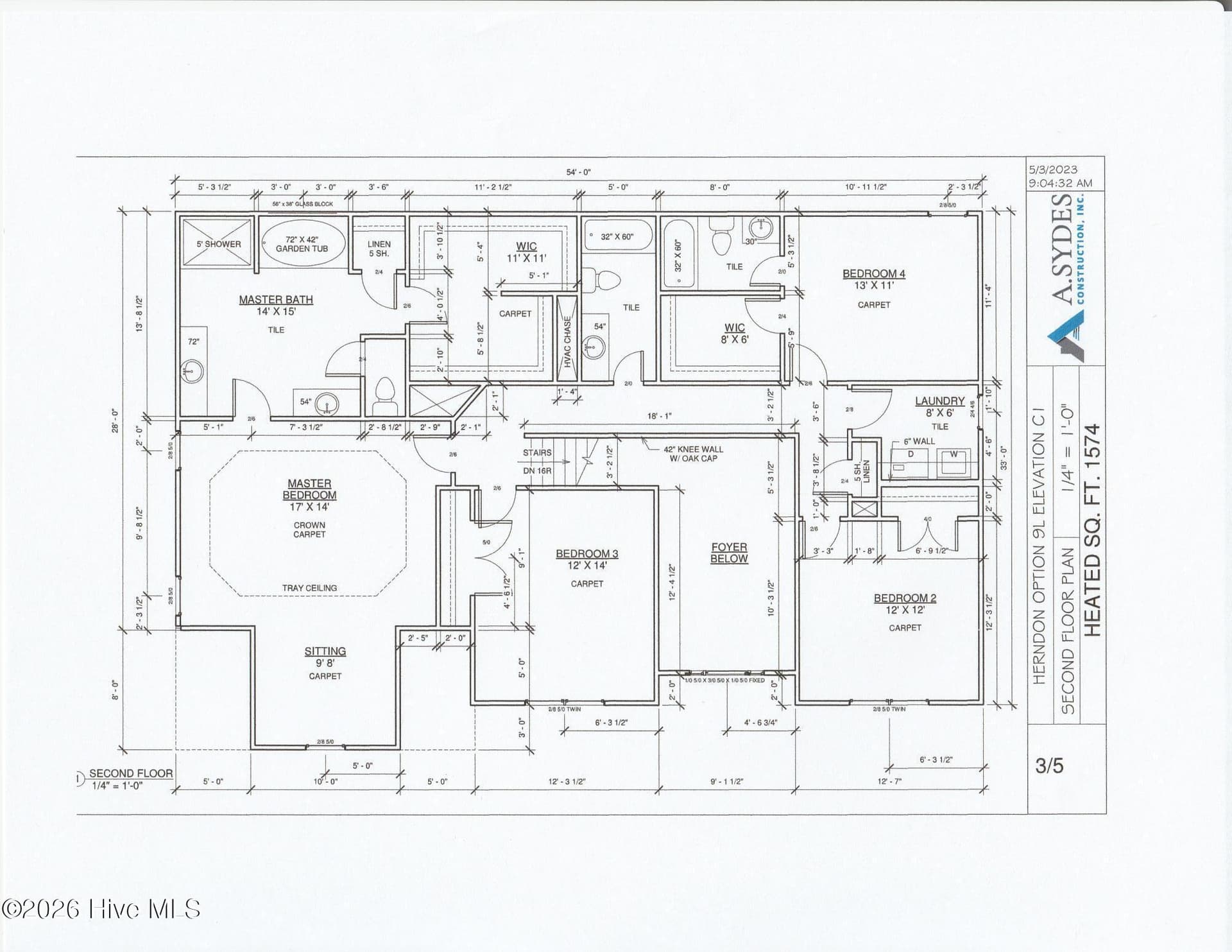 Second Floor - 808 Colchester Reef Run, Sneads Ferry, NC 28460