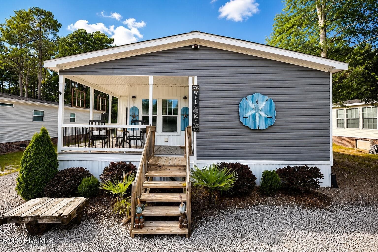 Exterior Front - 303 Live Oak Drive, Sunset Beach, NC 28468
