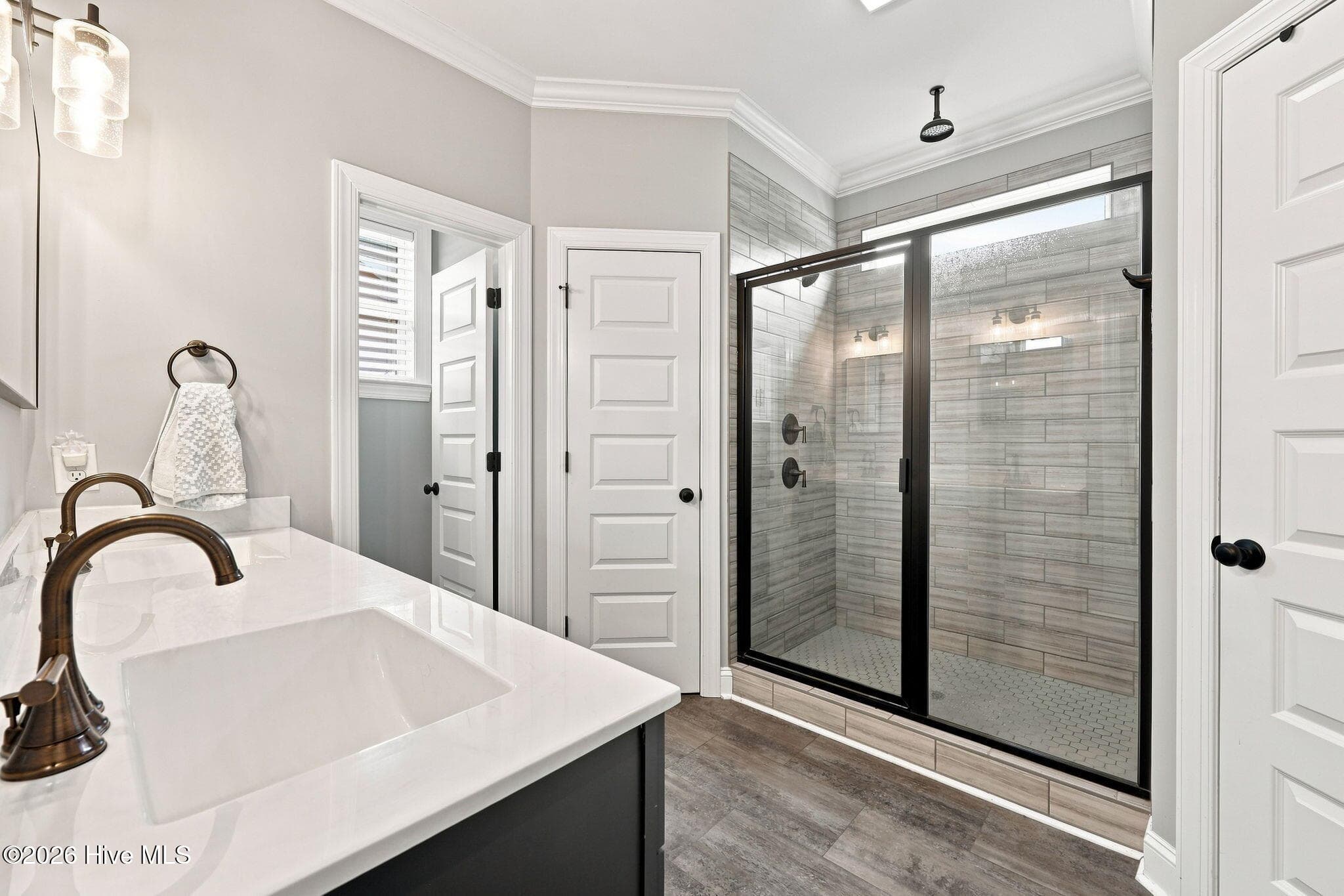 His and her closet spaces - 2212 Marinwood Court, Greenville, NC 27834