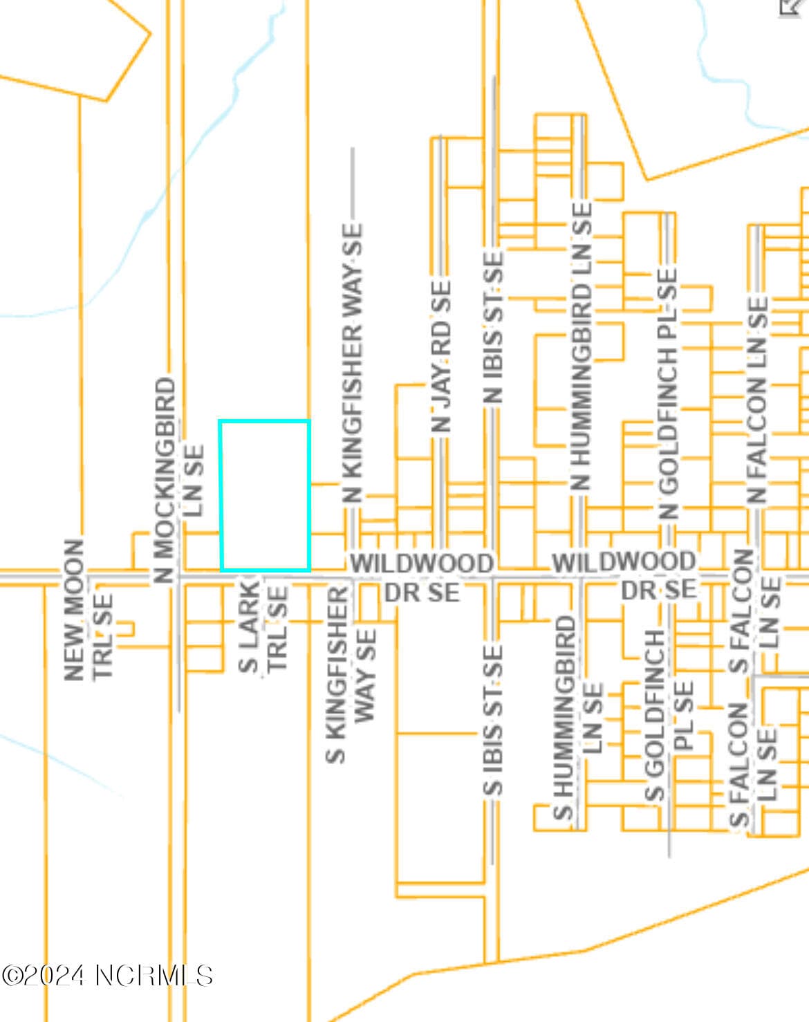 map provided courtesy of Brunswick county GIS - Tr16 Wildwood, Boiling Spring Lakes, NC 28461