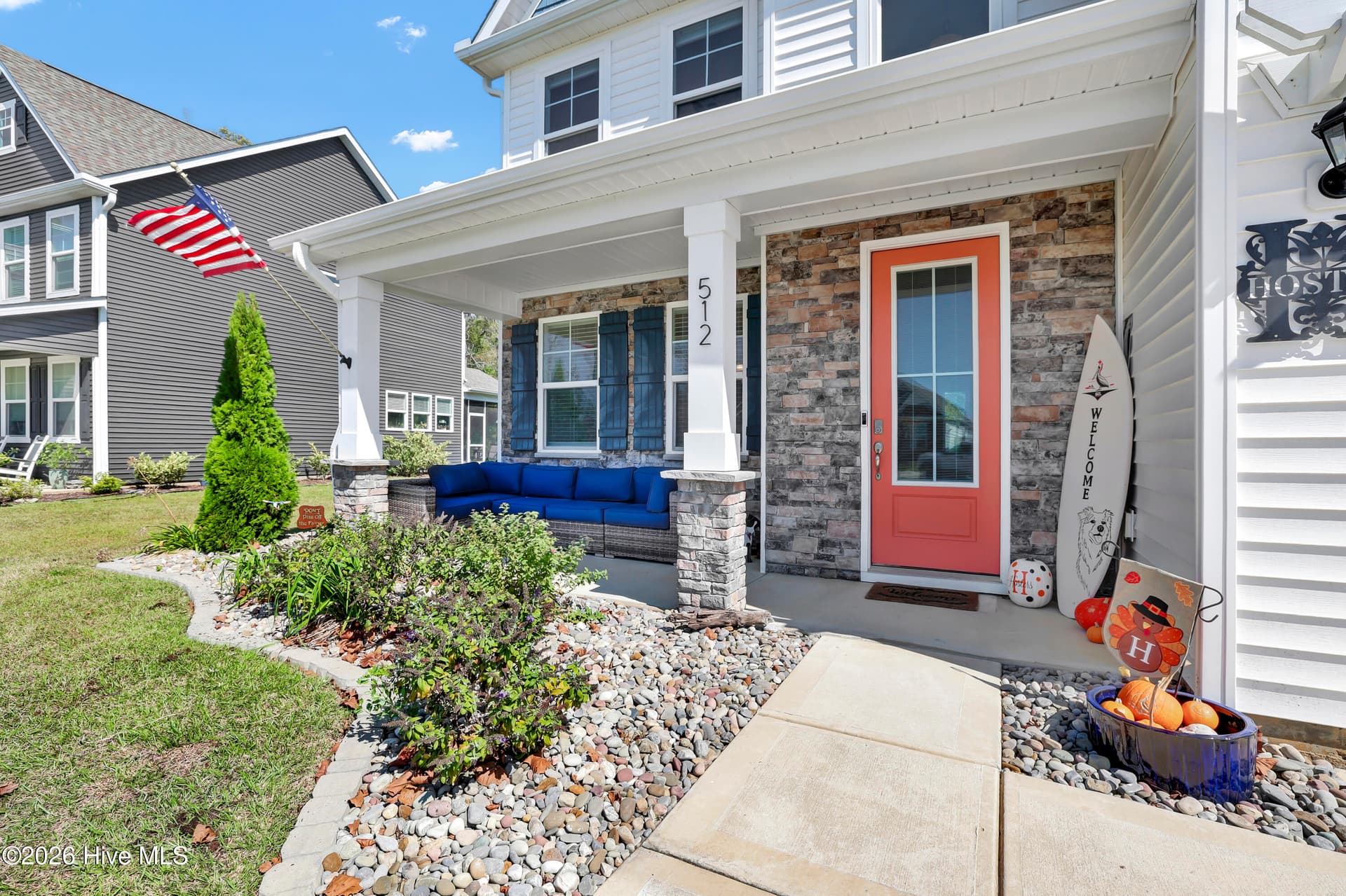 Front Porch - 512 Edgewater Way, Surf City, NC 28445