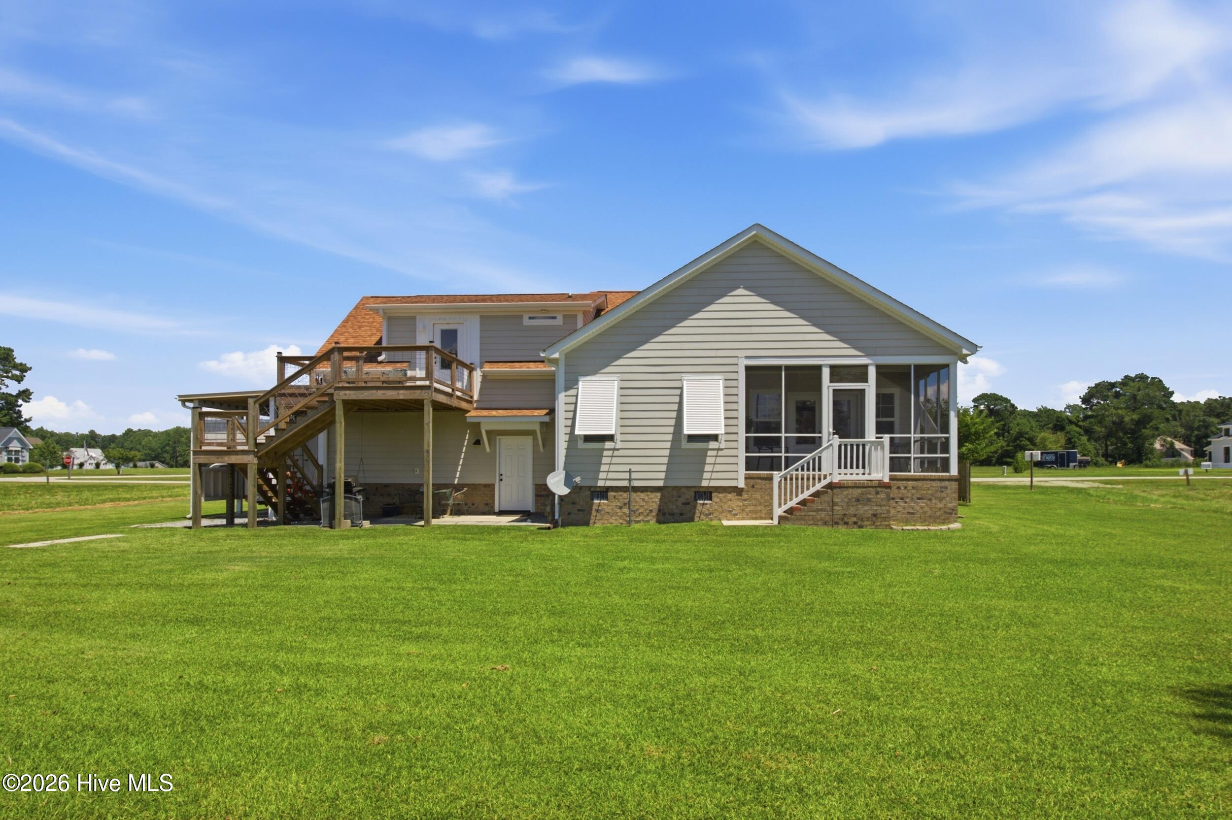 Back - 36 Pintail Drive, Minnesott Beach, NC 28510