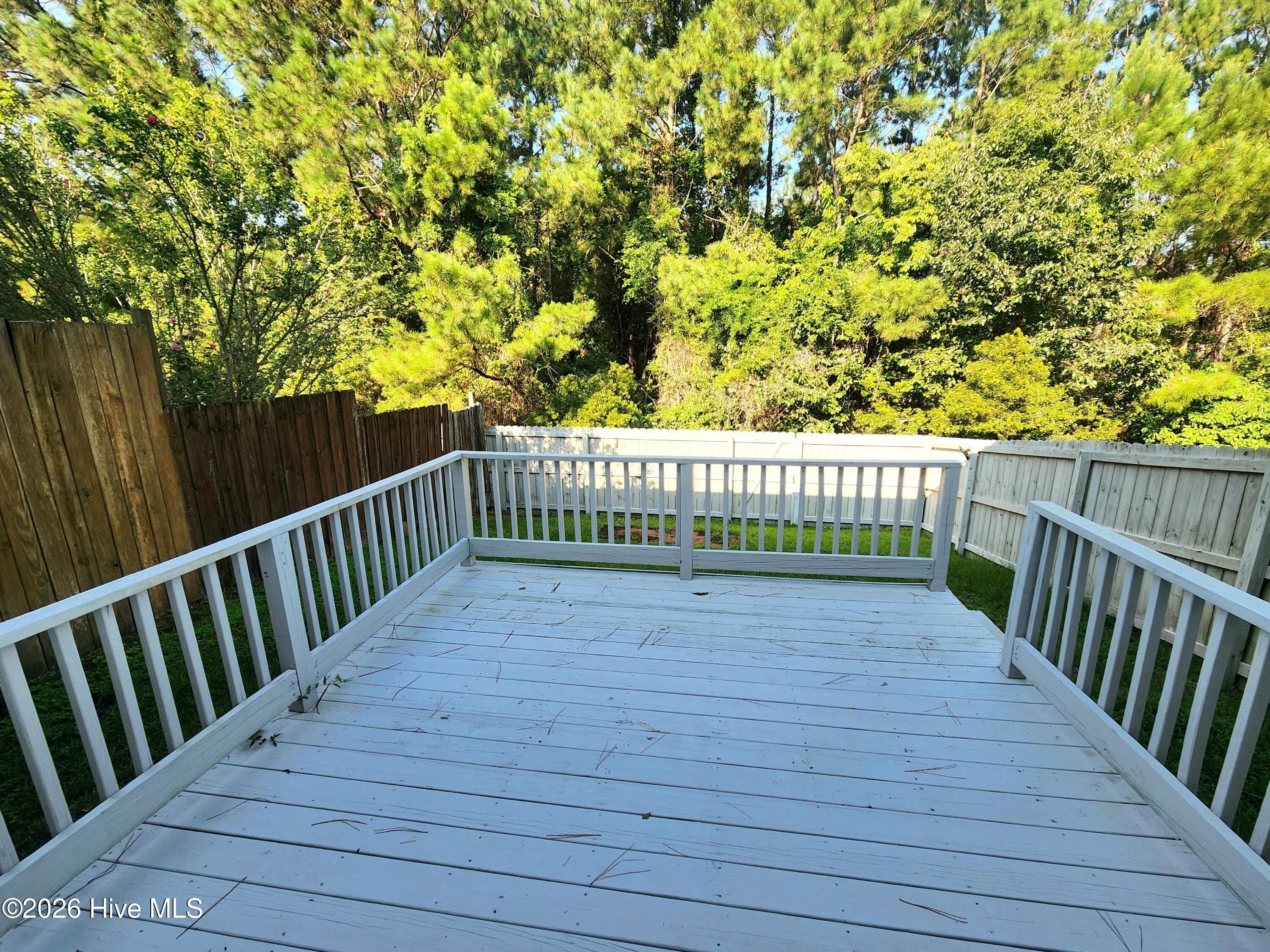 Large Deck - 182 Kelly Circle, Hubert, NC 28539
