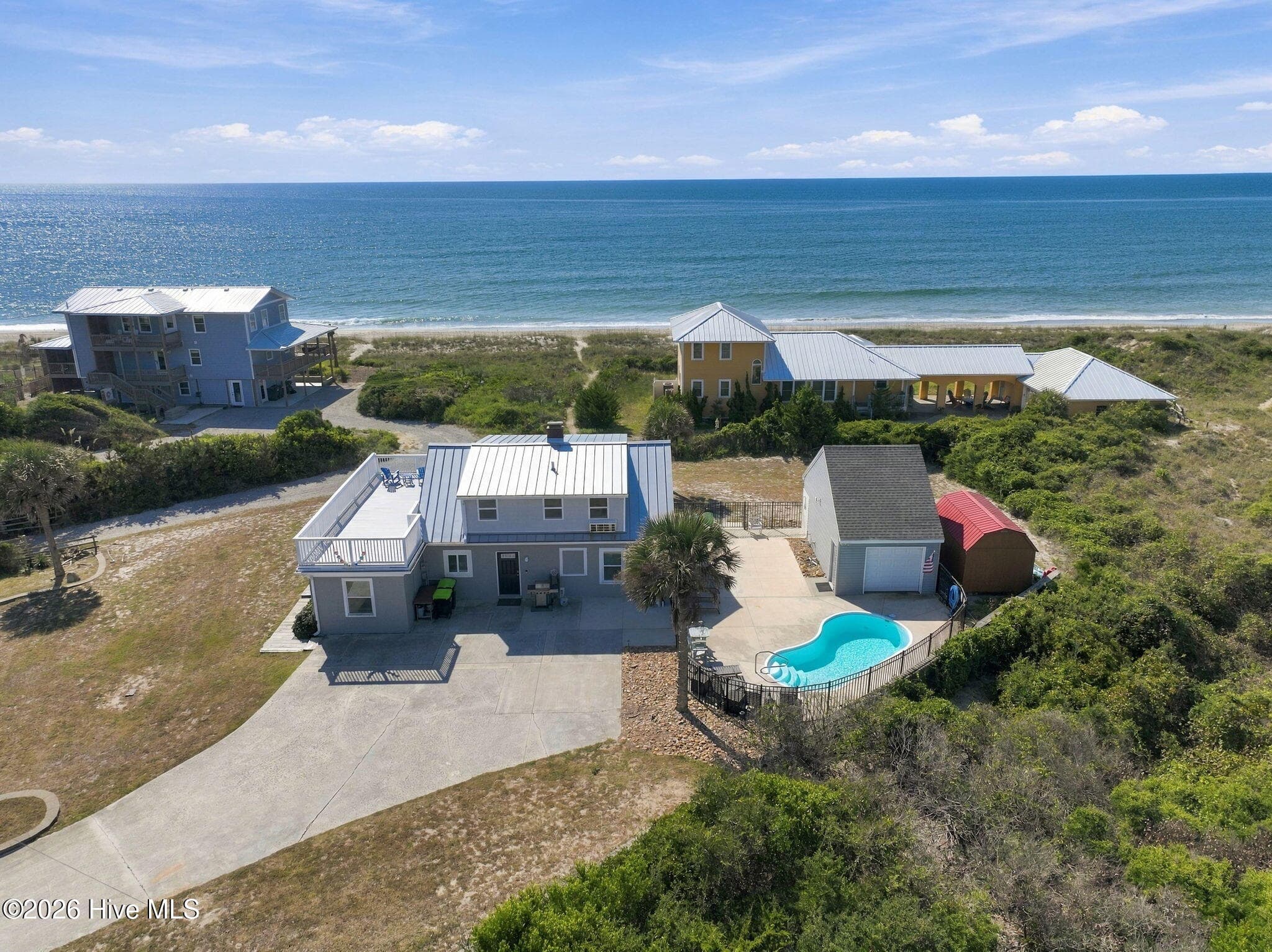 Single Family Residence at 203 Hoffman Beach Road, Salter Path, NC 28512, photo 49 of 55