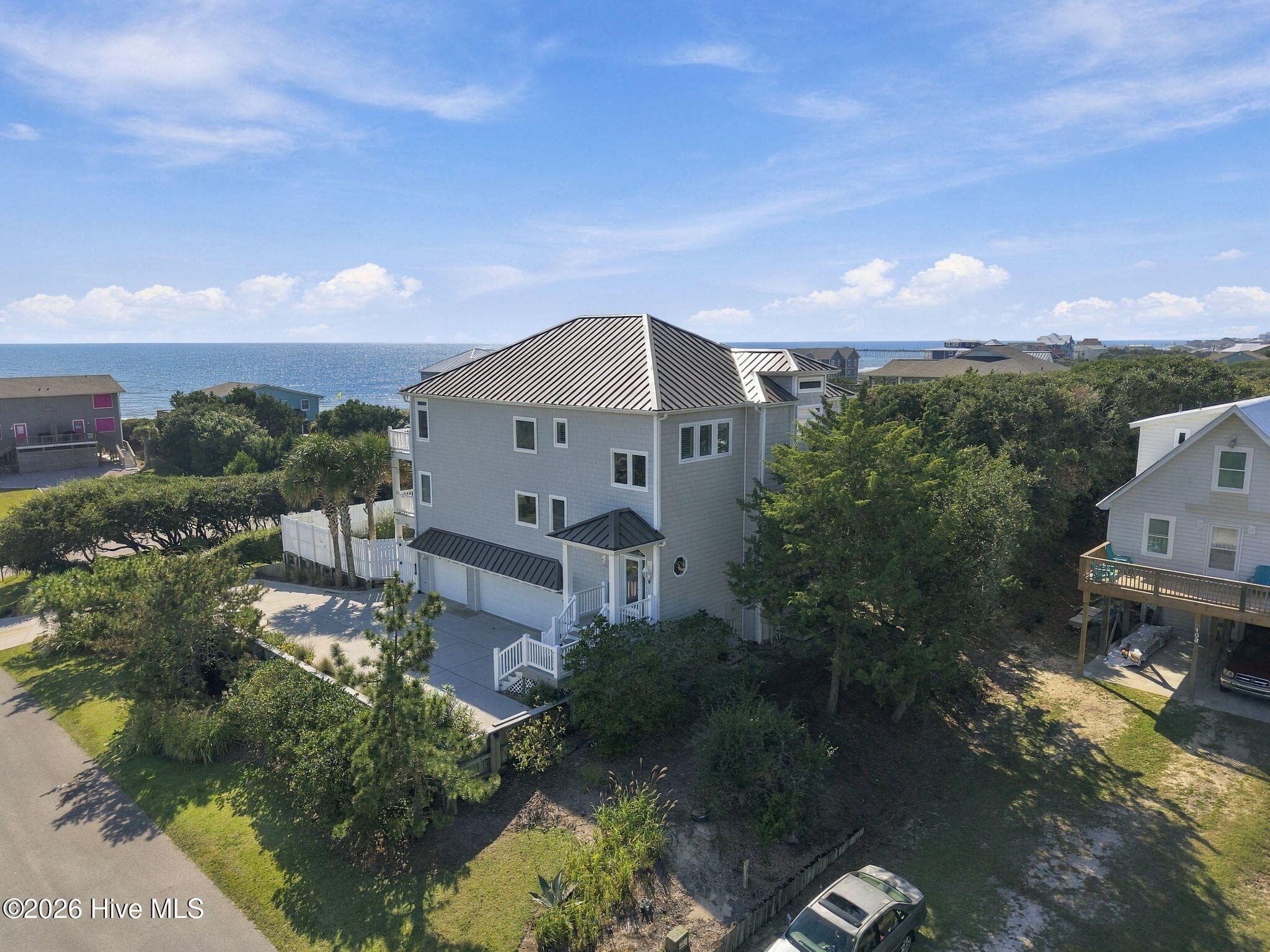Rear Elevation - 101 Jackson Avenue, Emerald Isle, NC 28594, Emerald Isle