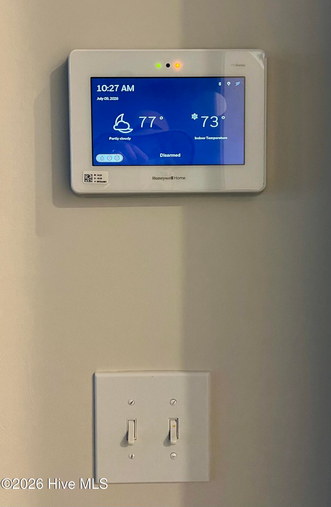 smart thermostat and alarm system - 4033 Thimbleberry Drive, Graniteville, SC 29829