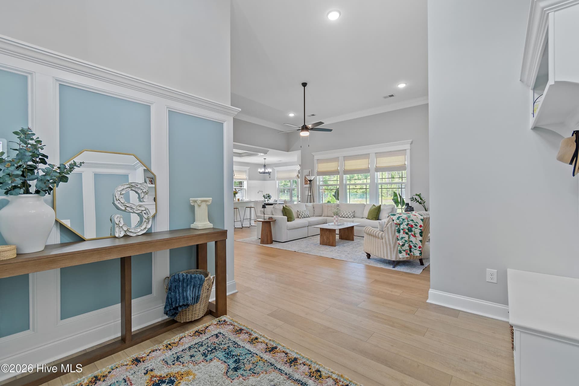 Wainscotting, coastal accents and tons of natural light. - 299 Boundaryline Drive NW, Calabash, NC 28467