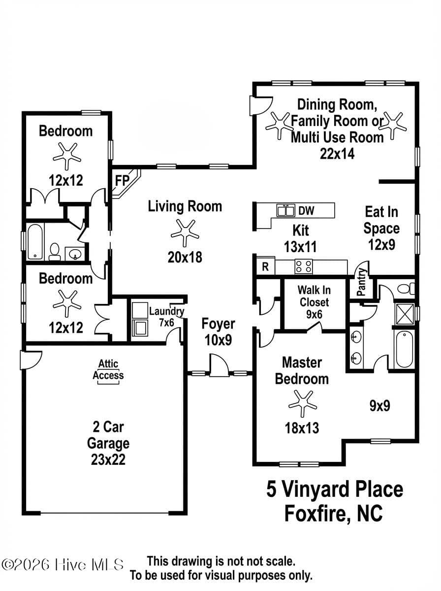 Single Family Residence at 5 Vineyard Place, Foxfire Vlg, NC 27281, photo 3 of 45