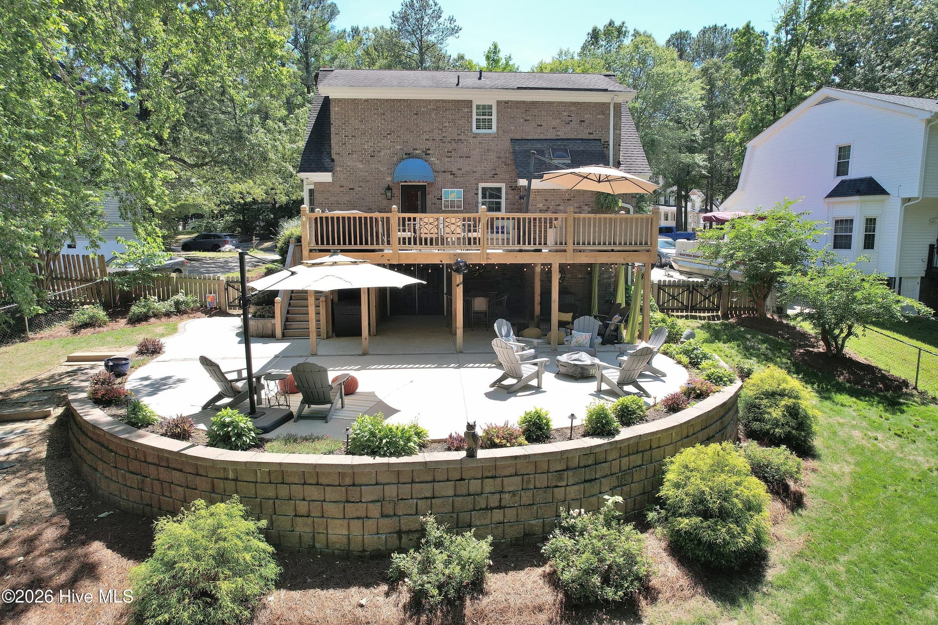 Aerial shot - 3924 Crosswinds Drive, Rocky Mount, NC 27803