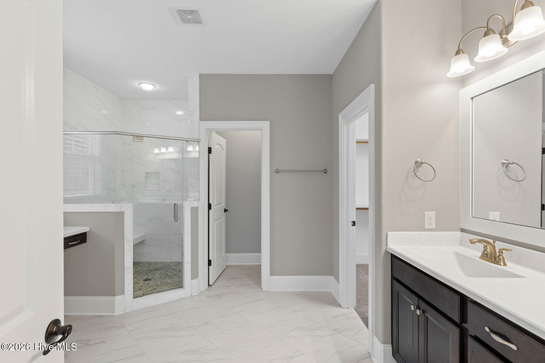 Primary en suite bath - 9385 Fallen Pear Lane NE, Leland, NC 28451