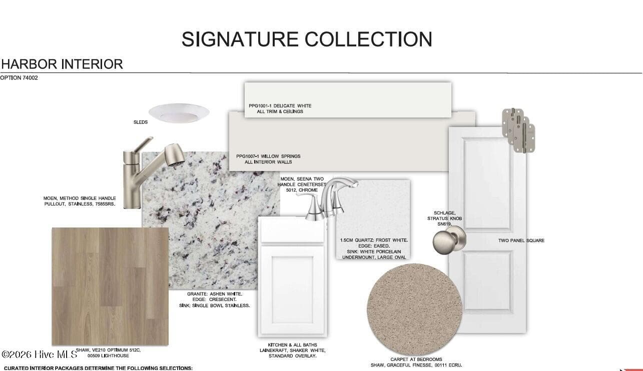 Harbor Interior Color Scheme - 3145 Weather Side Drive SE 157, Southport, NC 28461