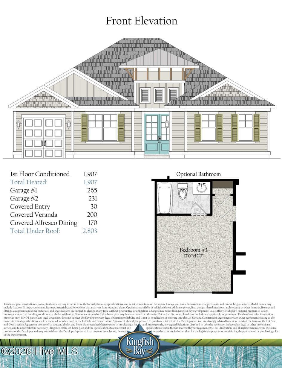 Single Family Residence at 1952 Indigo Cove Way, Calabash, NC 28467, photo 27 of 79
