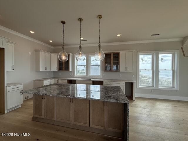 Multi Tone Colored Custom Wood Cabinets - 601 Ocean Drive ., Emerald Isle, NC 28594