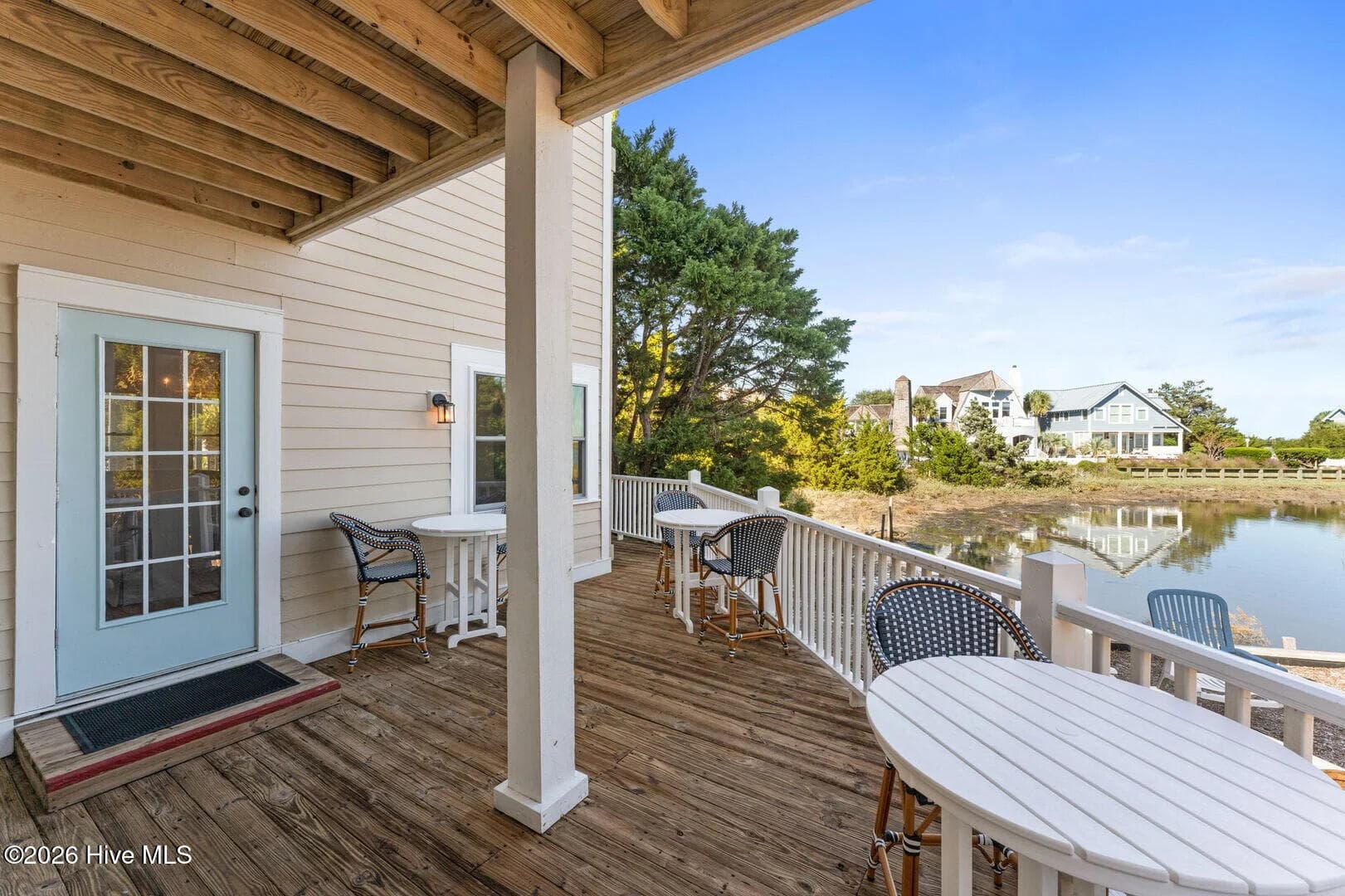 MHI - Back Patio - 21 Keelson Row Captains Quarters Week C, Bald Head Island, NC 28461