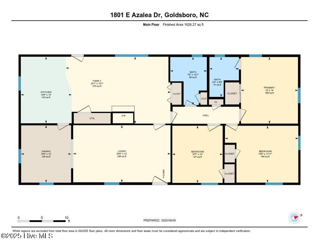 Single Family Residence at 1801 E Azalea Drive, Goldsboro, NC 27530, photo 15 of 77