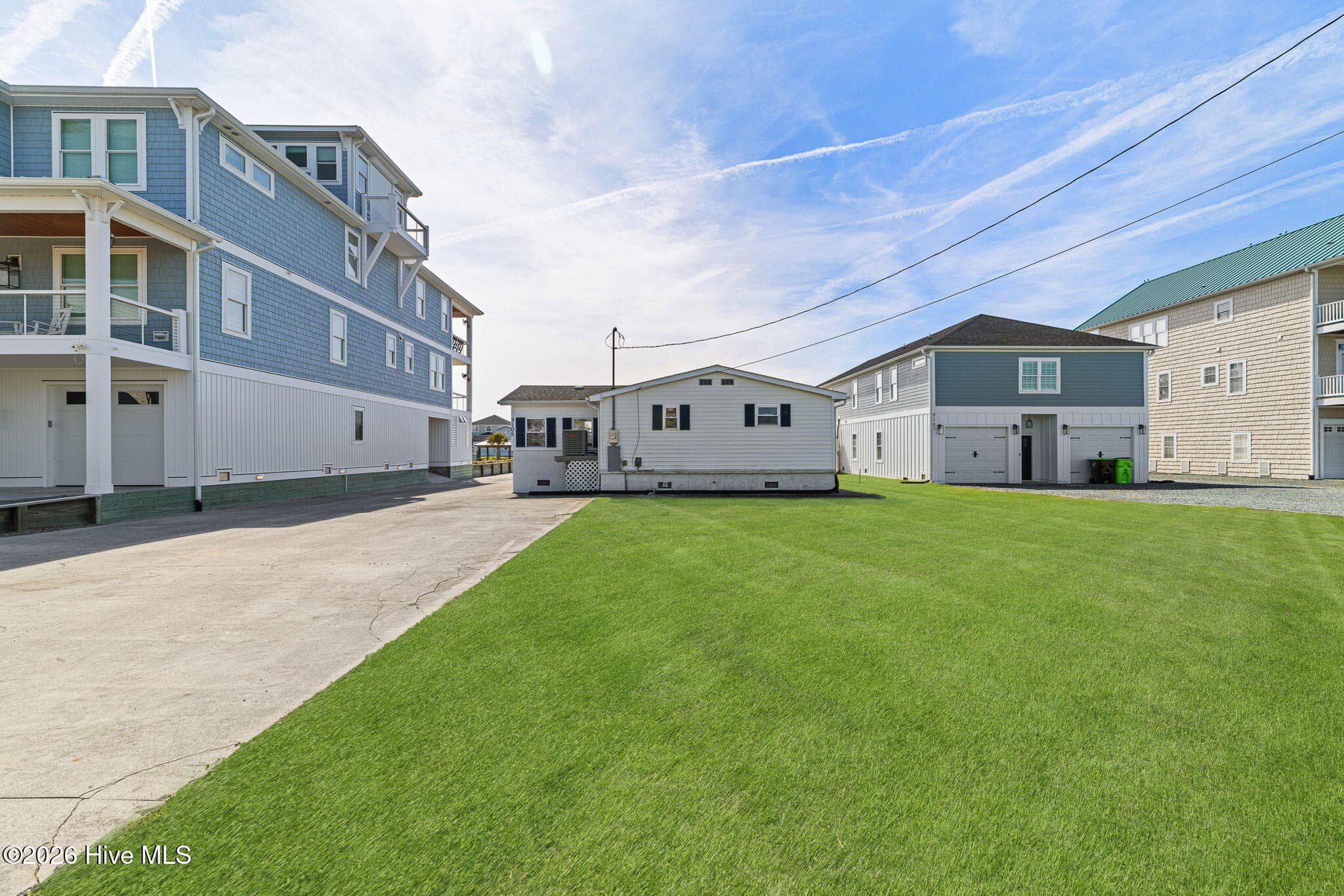 from road- digitally enhanced grass - 9105 W 9th Street, Surf City, NC 28445