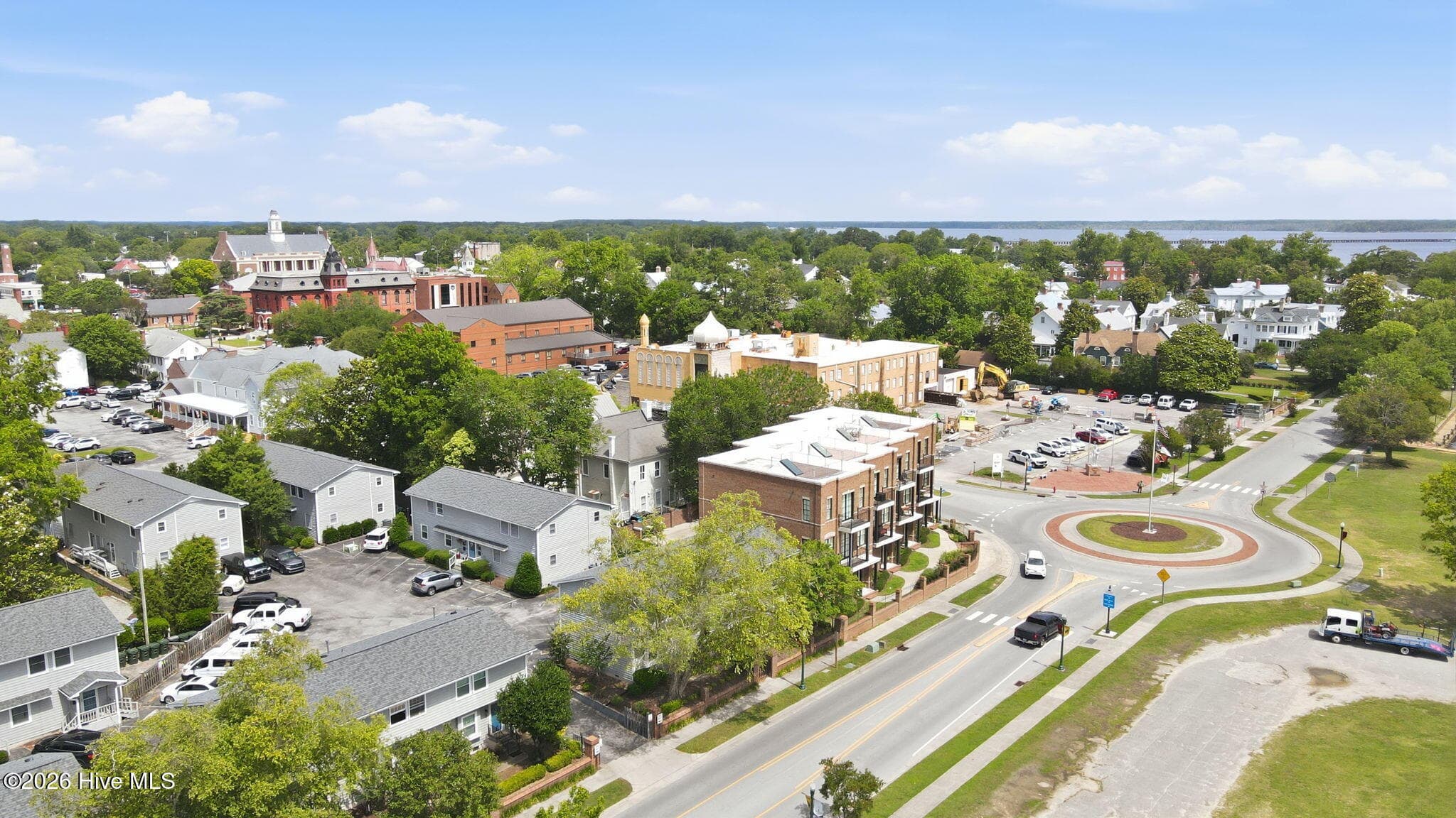 Aerial View - 328 River Walk, New Bern, NC 28560