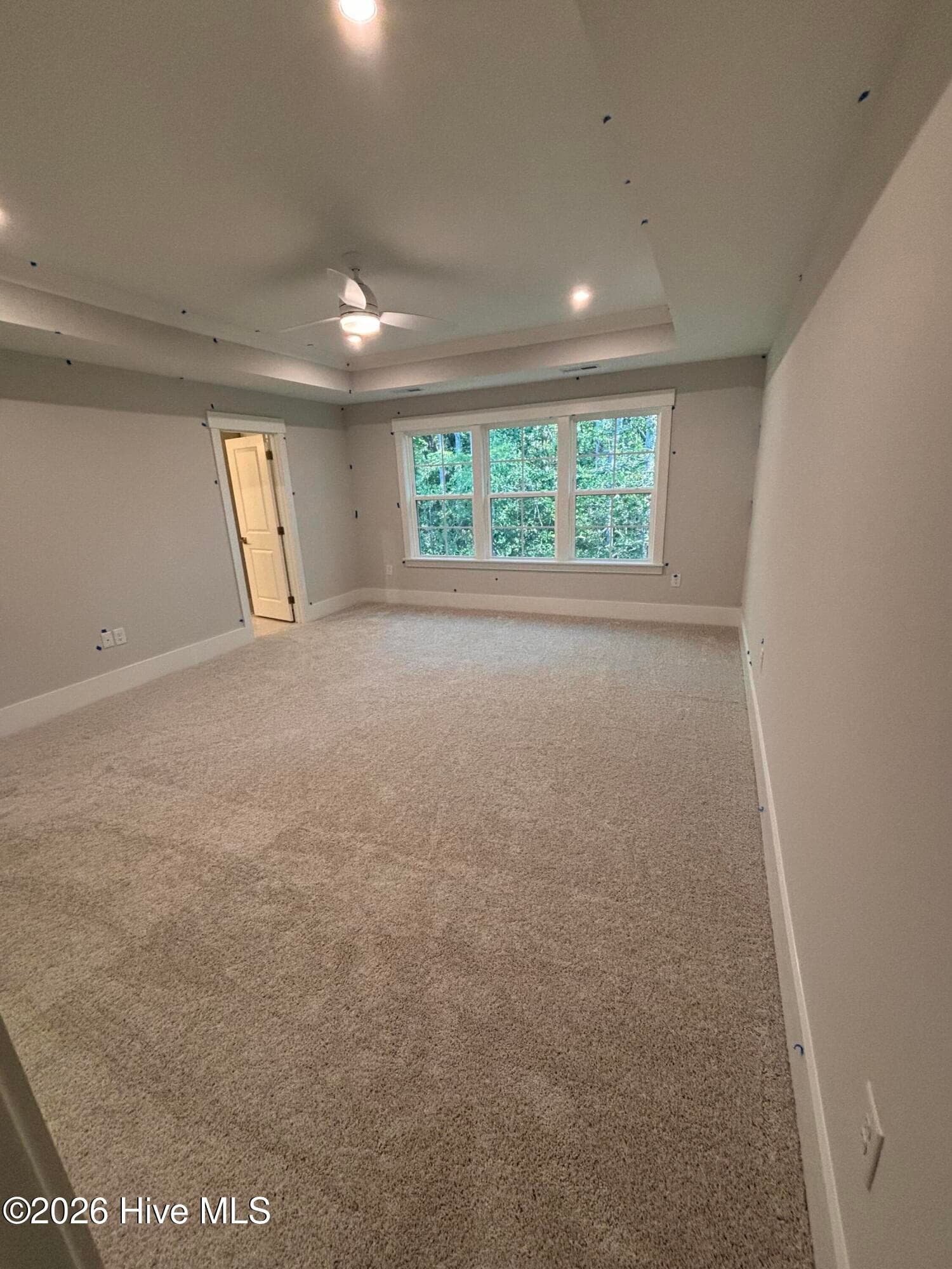 Large Owner's Bedroom with 2 Closets! - 370 Glade Drive, Aberdeen, NC 28315