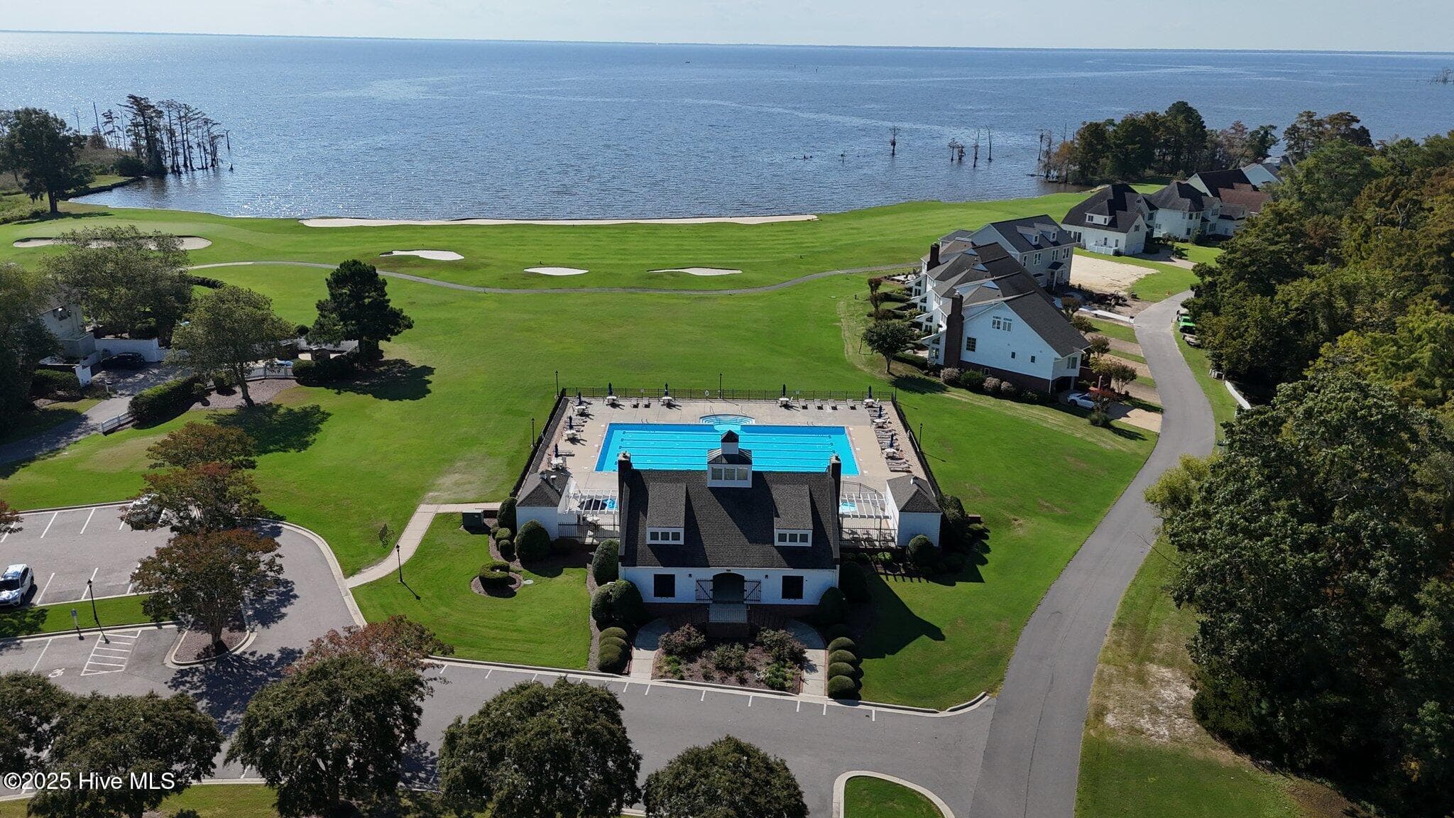 Community pool overlooking the Albemarle Sound - 109 3 Pungo Drive, Hertford, NC 27944