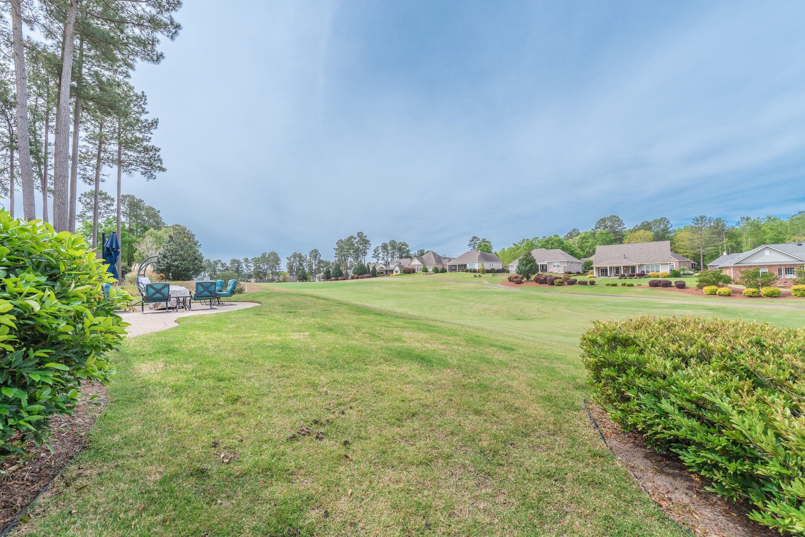 View of patio from left - 207 Quiet Oak Court, Aiken, SC 29803