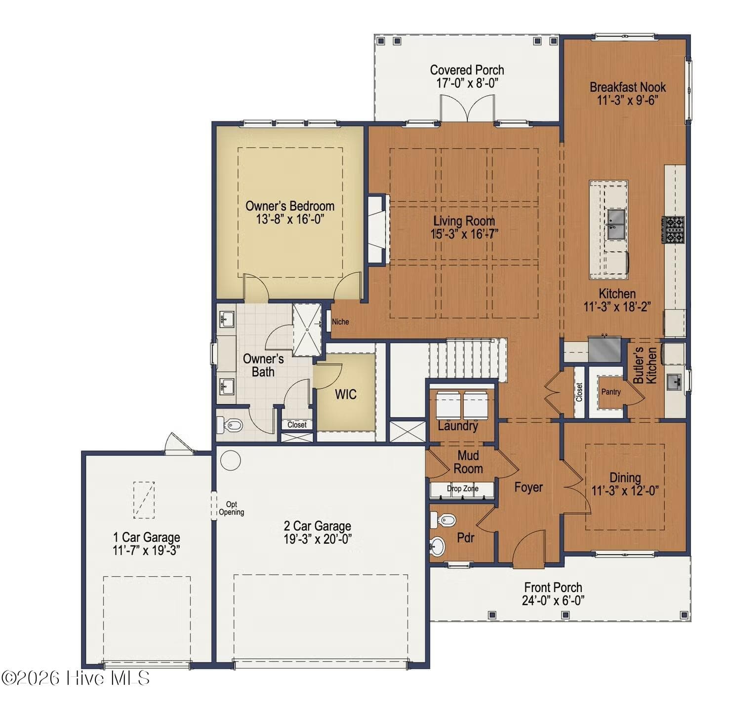 1st floor - 585 Belcroft Drive, Carthage, NC 28327
