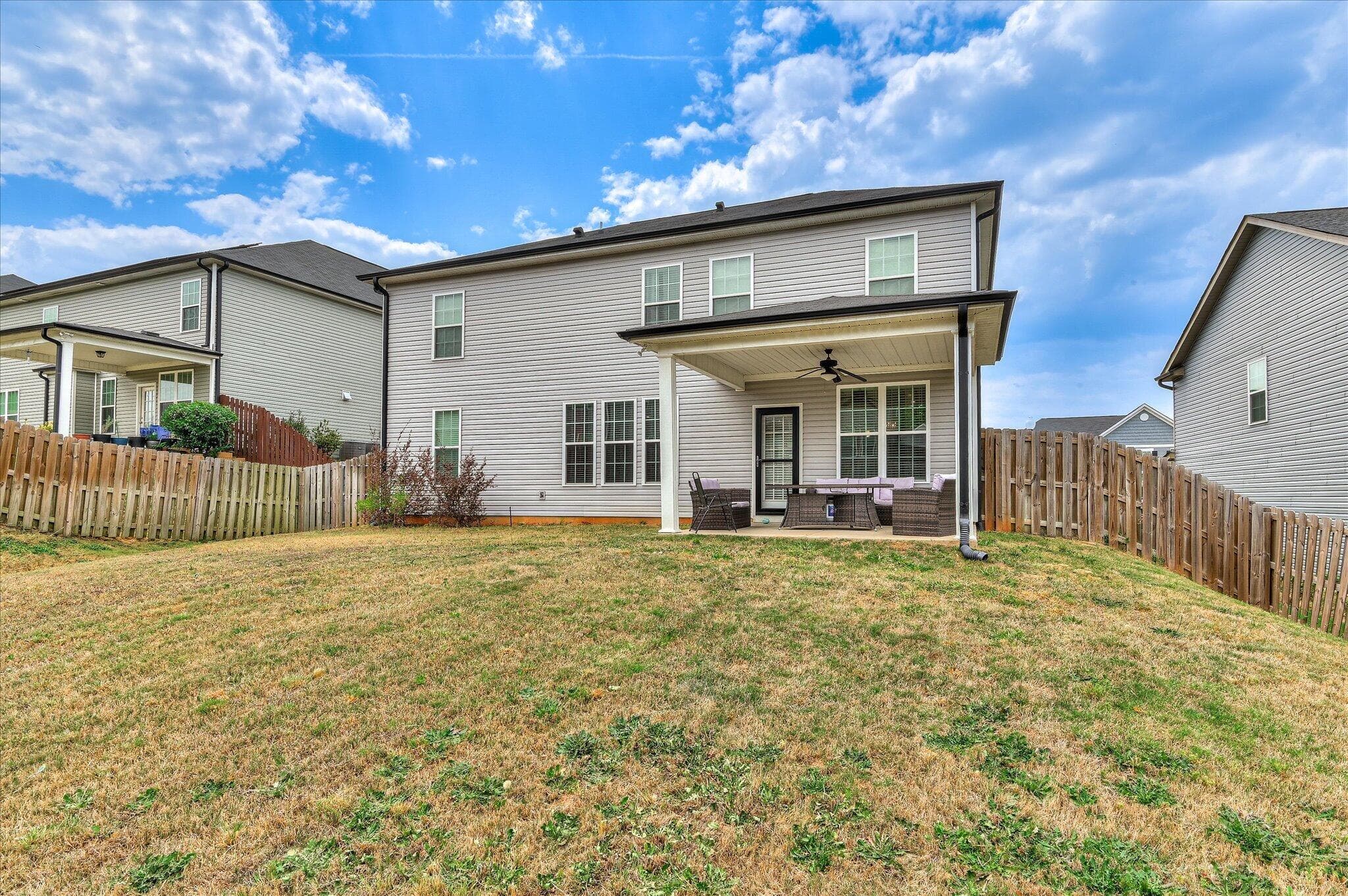 Backyard - 1279 Cobblefield Drive, Grovetown, GA 30813